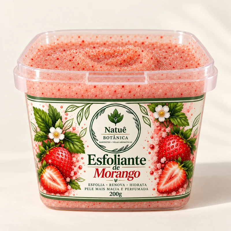 Esfoliante de Morango