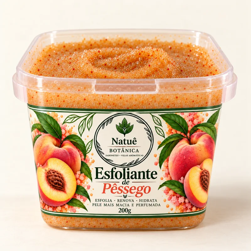 Esfoliante de Pêssego