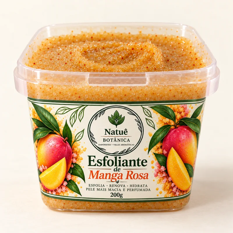 Esfoliante de Manga Rosa