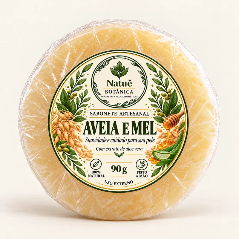 Sabonete de Aveia e Mel