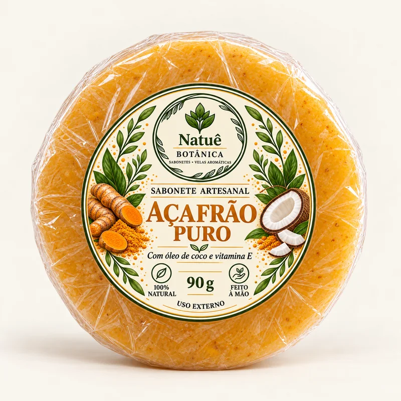 Sabonete de Açafrão Puro